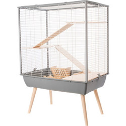 Zolux Neo Cozy Large Κλουβί για Χάμστερ Γκρι 78x48x110cm