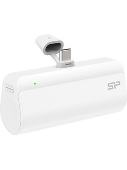 Silicon Power QD50 Power Bank 5000mAh 20W με Θύρα USB-C Power Delivery White