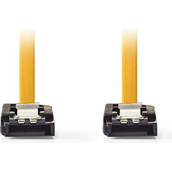 Nedis CCGP73250YE05 Καλώδιο Σκληρού Δίσκου 7-Pin SATA III to 7-Pin SATA III 0.5m Yellow