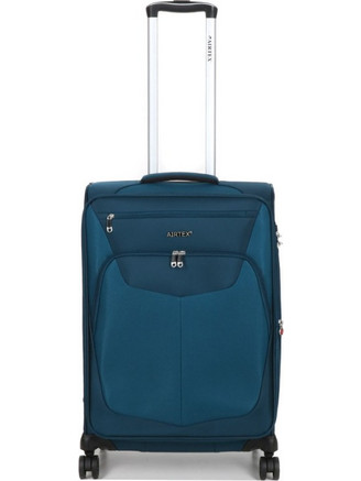 Airtex 290UMK22 Βαλίτσα Μεσαία 66x44x29cm με 4 Ρόδες Πετρόλ