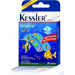 Kessler Original Παιδικά Αυτοκόλλητα Επιθέματα Fish 20τμχ