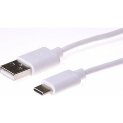 Osio OTU-5918W USB-A to USB-C 1.8m White 5205082300771