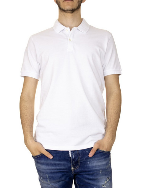 Celio Teone Ανδρική Μπλούζα Polo Κοντομάνικη Λευκή