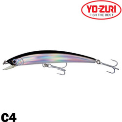 Yo-Zuri Crystal Minnow Sinking Τεχνητό Δόλωμα Ψαράκι 9cm 10gr C4