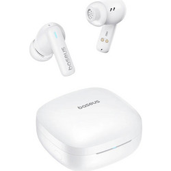 Baseus Bowie E19 Ακουστικά Bluetooth In Ear Ανθεκτικά στο Νερό White