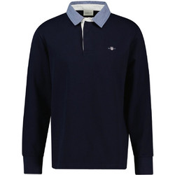 Gant Ανδρική Μπλούζα Polo Μακρυμάνικη Navy Μπλε 3G2004082-433