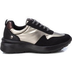 Xti Γυναικεία Sneakers Μαύρα Ασημί 143359