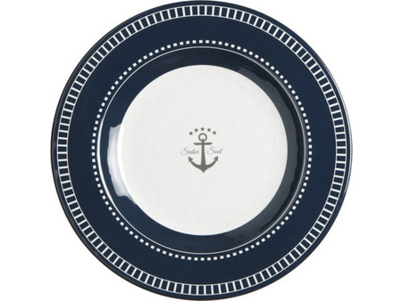 Marine Business Sailor Soul Πιάτα Γλυκού Πορσελάνης 20cm 6τμχ BUSINESSSA