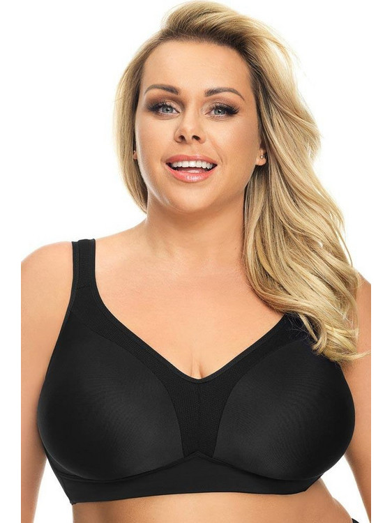 Gorsenia Σουτιέν Minimizer χωρίς Μπανέλα Μαύρο K-422