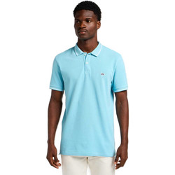 Lee Ανδρική Μπλούζα Polo Κοντομάνικη Γαλάζια 112349952