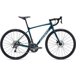 Giant Contend AR 2 2024 Ποδήλατο Δρόμου 28" Αλουμινίου με 20 Ταχύτητες και Δισκόφρενα Πετρόλ