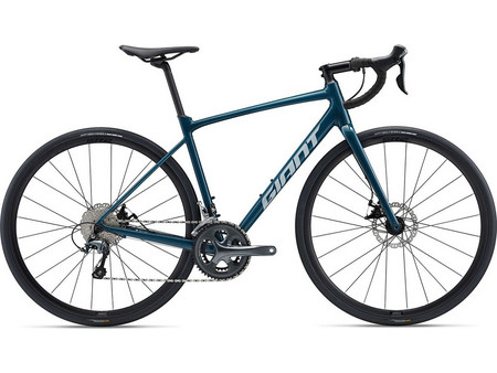 Giant Contend AR 2 2024 Ποδήλατο Δρόμου 28" Αλουμινίου με 20 Ταχύτητες και Δισκόφρενα Πετρόλ