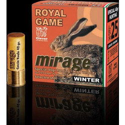 Clever T4 Mirage Royal Game Winter H.P. Φυσίγγια Συγκέντρωσης 12Cal 70mm 40gr 25τμχ