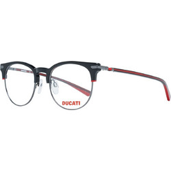 Ducati DA1010 001 Ανδρικός Σκελετός Γυαλιών Οράσεως Μεταλλικός Ασημί Μαύρος