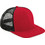 Beechfield Original Ανδρικό Καπέλο Jockey με Δίχτυ Snapback Υφασμάτινο Κόκκινο B664