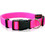 Pet Interest Plain Line Κολάρο Σκύλου Φούξια 2.5x47-70cm