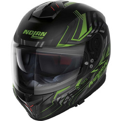 Nolan N80-8 Black Green Κράνος Μηχανής Full Face