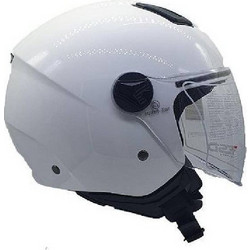 Faseed FSD 700 Gloss White Κράνος Μηχανής Jet 1200gr