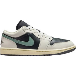Jordan Air 1 Low Γυναικεία Sneakers Εκρού Κυπαρισσί DC0774-001