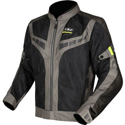 LS2 Garda Air Man Grey Black Yellow