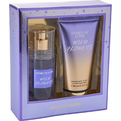 Story Of Love Wild Flowers Body Lotion 90ml + Body Mist 88ml