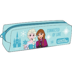 Must Disney Frozen Κασετίνα Βαρελάκι Γαλάζια 000564305