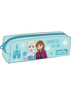 Must Disney Frozen Κασετίνα Βαρελάκι Γαλάζια 000564305