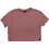 Target Παιδικό Crop Top Κοντομάνικο Μπορντό S24-14570-55