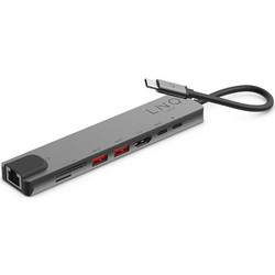 LinQ Pro USB-C Docking Station με HDMI 8K PD Ethernet