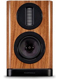 Wharfedale Aura 1 Ζεύγος Ηχείων Hi-Fi Βιβλιοθήκης 100W 2 Δρόμων High Gloss Walnut