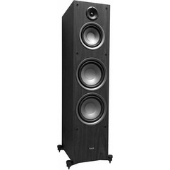 Taga Harmony TAV-807F Ζεύγος Ηχείων Hi-Fi Δαπέδου 180W 3 Δρόμων Black