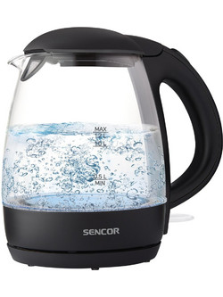 Sencor SWK 2300BK Γυάλινος Βραστήρας 1.2lt 2200W