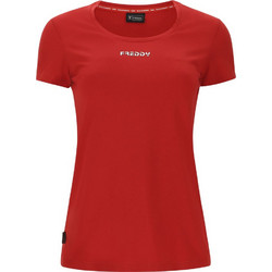 Freddy Γυναικείο Αθλητικό T-Shirt Κόκκινο S2WBCT1-R89