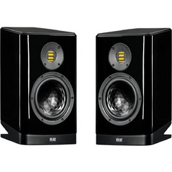 Elac Vela BS 404.2 Ζεύγος Ηχείων Hi-Fi Βιβλιοθήκης 80W 2 Δρόμων Black High Gloss