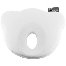 Bo Jungle B-Cosy White Jersey Βρεφικό Μαξιλάρι Πλαγιοκεφαλίας Foam 26x19cm