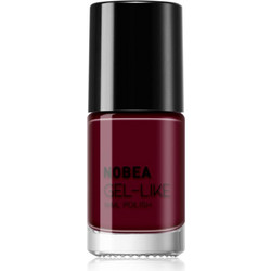 Nobea Day to Day Gel Like Dark Cherry N09 Gloss Βερνίκι Νυχιών Μακράς Διαρκείας 6ml