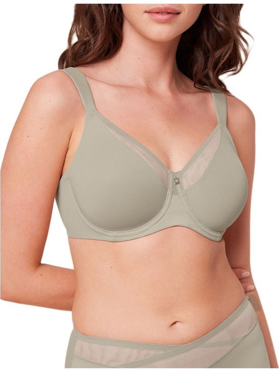Triumph True Shape Sensation Σουτιέν Minimizer με Ελαφριά Ενίσχυση με Μπανέλα Πράσινο Mint 10218201-00AF