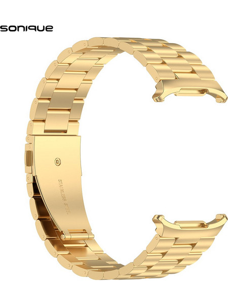 Sonique Bracelet Classic Λουράκι Μεταλλικό Gold (Samsung Galaxy Watch Ultra)