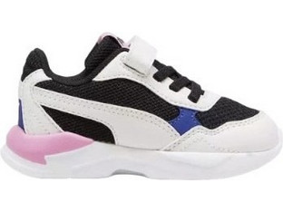 Puma X-Ray Speed Παιδικά Sneakers Εκρού Μαύρα 385526-31
