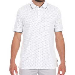 Ted Baker Ανδρική Μπλούζα Polo Κοντομάνικη Λευκή 151416