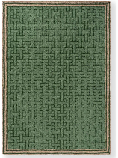 Ted Baker Monogram Χαλί Ορθογώνιο Καλοκαιρινό 200x280cm 455807 Jade Green