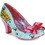 Irregular Choice Γόβες με Χοντρό Ψηλό Τακούνι & Φιόγκο Γαλάζιες 4255-01
