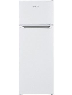 Muhler SUF166WE Δίπορτο Ψυγείο 248lt Υ165.5xΠ55xΒ58cm Λευκό