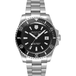 Gant Prestige Ανδρικό Ρολόι με Ασημί Μεταλλικό Μπρασελέ P250001
