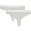 4F Βαμβακερά Γυναικεία String Γκρι 2Pack 4FWSS24UPTSF018-27M