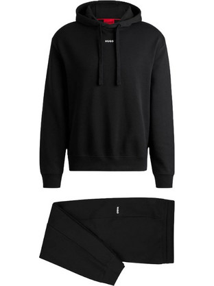 Hugo Boss Ανδρικό Σετ Φόρμας με Λάστιχο Μαύρο 50492581-001