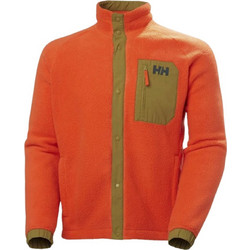 Helly Hansen Ανδρική Ζακέτα Fleece με Φερμουάρ Πορτοκαλί 63348-147