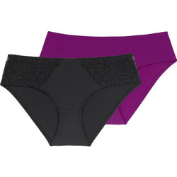 Dorina Ara Γυναικεία Slip με Δαντέλα 2Pack FXHI0001LA100-2X0315