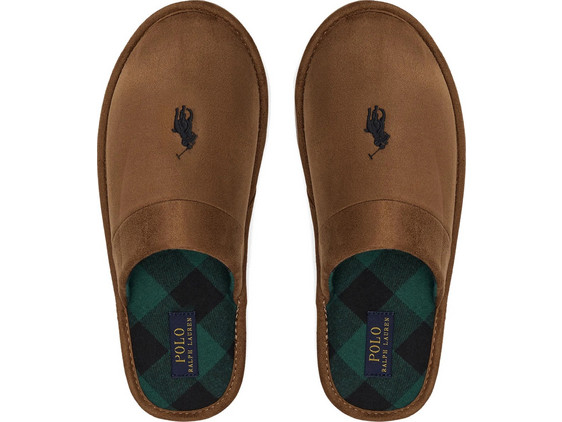 Polo Ralph Lauren Klarence Χειμερινές Ανδρικές Παντόφλες Ταμπά 843924517-003