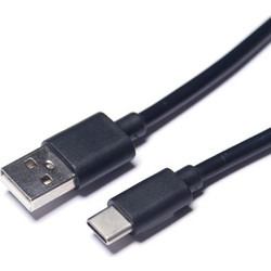 GreenMouse USB-A to USB-C 2m Black 8719689554163